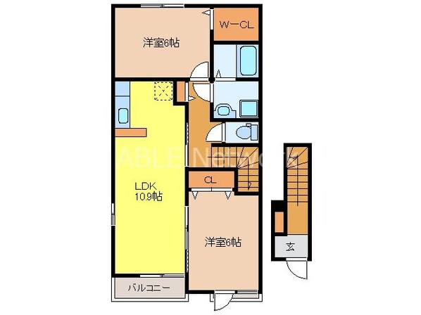 アルバーダY・Mの物件間取画像